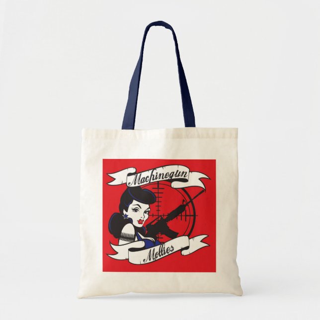 Bolsa Tote Sacola metralhadora dos Mollies (Frente)