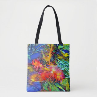 Bolsa Tote Sacola nativa da escova de garrafa
