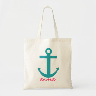 Bolsa Tote Sacola náutica da âncora