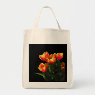 Bolsa Tote Sacola orgânica da tulipa de Rembrandt