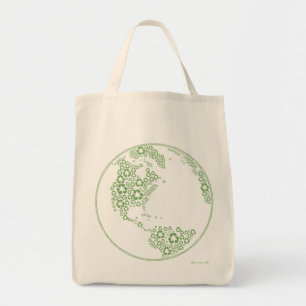 Bolsa Tote Sacola orgânica do reciclar global