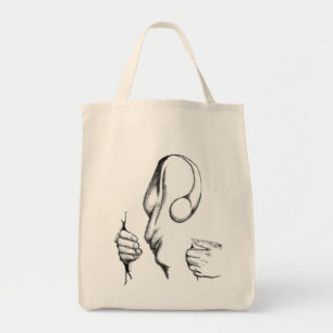 BOLSA TOTE SACOLA ORGÂNICA FEITA SOB ENCOMENDA DO MASSACRE