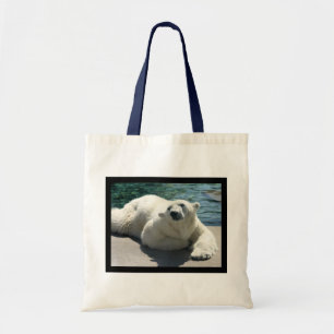 Bolsa Tote Sacola pequena ártica do urso polar