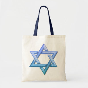 Bolsa Tote Sacola pequena da estrela de David