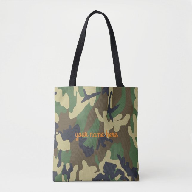 Bolsa Tote Sacola personalizada de Camo (Frente)