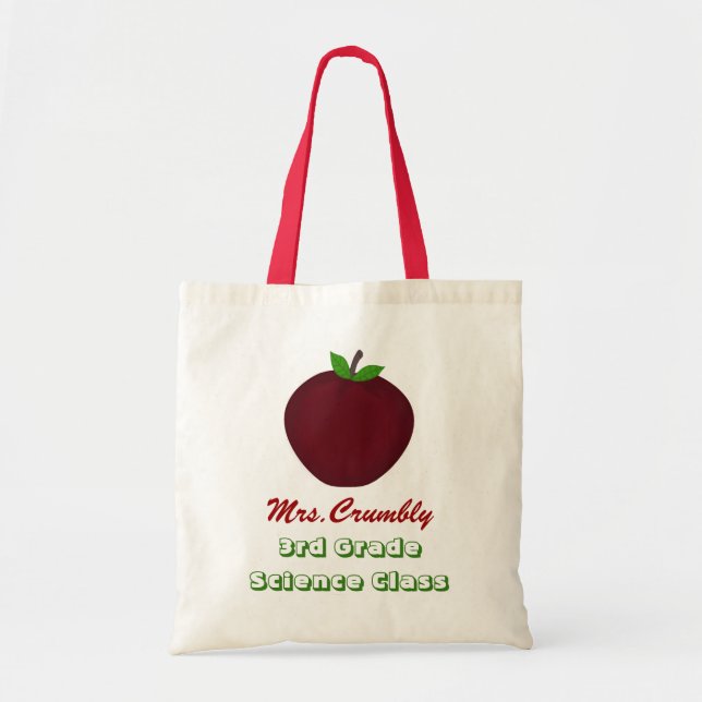 Bolsa Tote Sacola personalizada do professor (Frente)