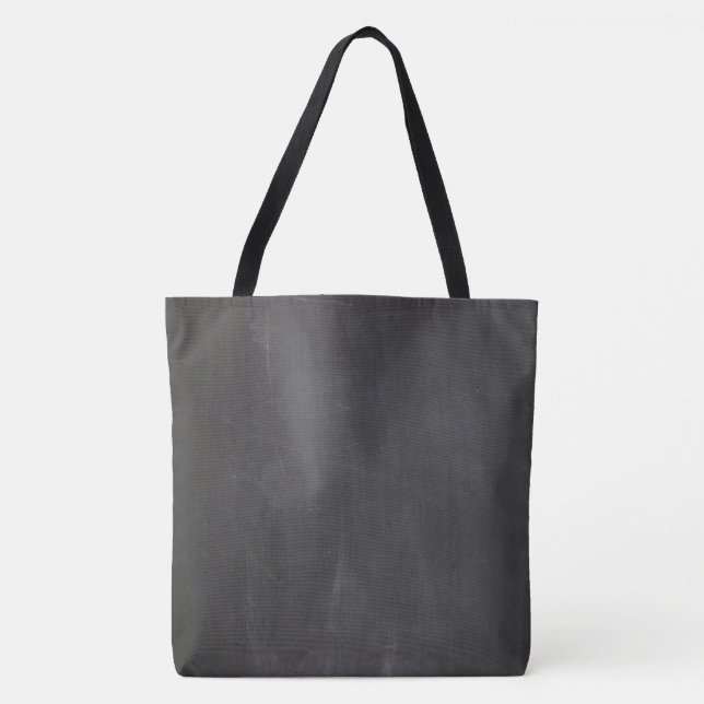 Bolsa Tote Sacola preta da textura do quadro (Frente)