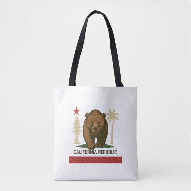Bolsa Tote Sacola República da Califórnia (Frente)