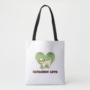 Bolsa Tote Sacola reusável de Cavachon