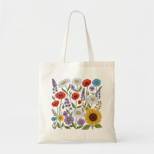 Bolsa Tote Sacola Reutilizável com Alças Longas (Frente)