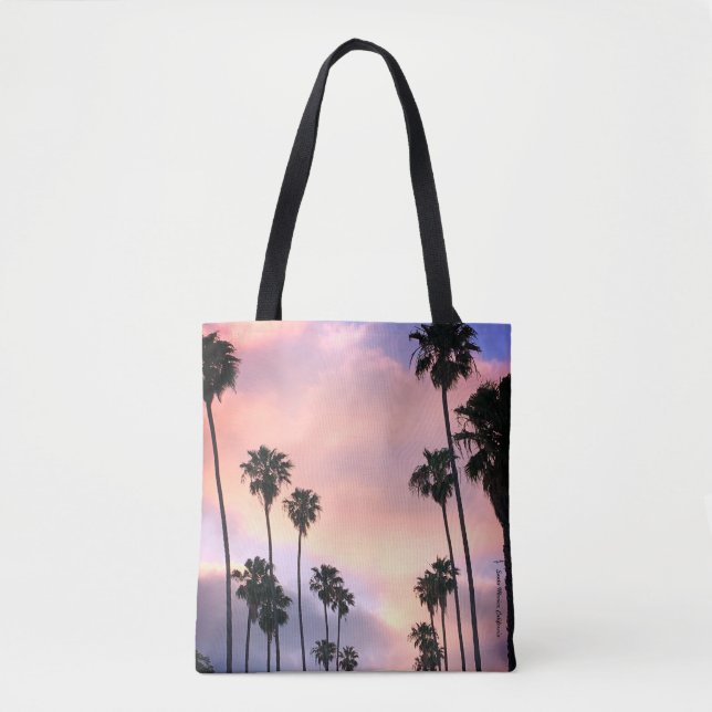 Bolsa Tote Sacola Santa Monica Sunset (Frente)