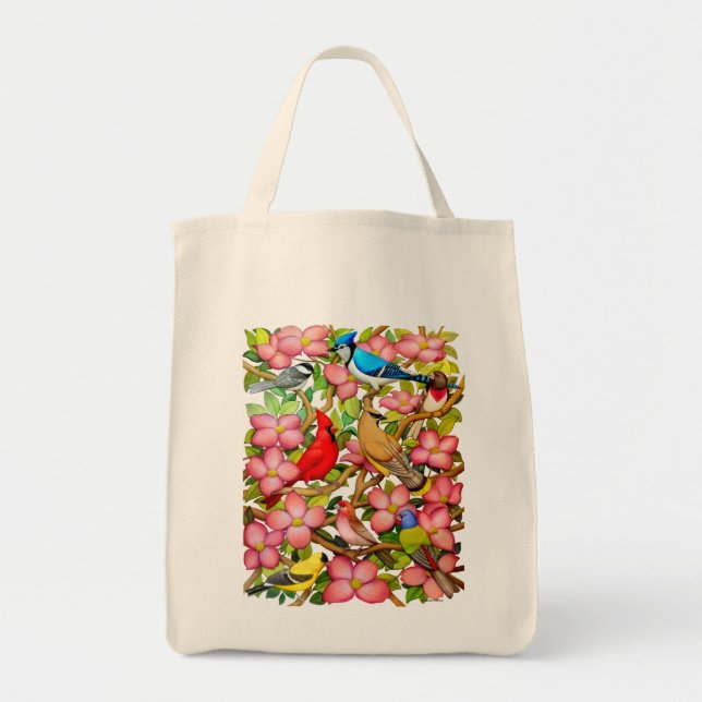 Bolsa Tote Sacola selvagem colorida do mantimento dos (Frente)