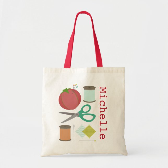 Bolsa Tote Sacola Sewing (Frente)