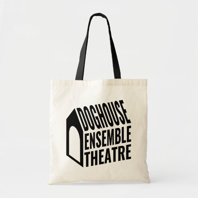 Bolsa Tote Sacola - teatro do conjunto da casa de cachorro (Frente)