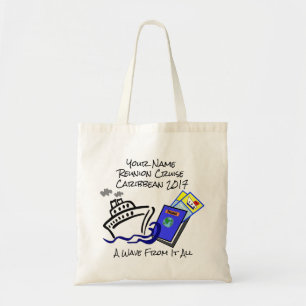 Bolsa Tote Sacola temático do orçamento do cruzeiro