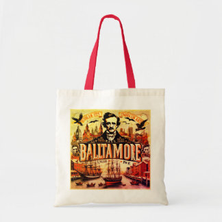 Bolsa Tote Sacola Tote Baltimore Bites & Literary Nights