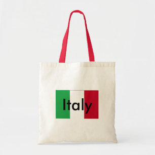 Bolsa Tote Sacola Tote Orçamentária Bandeira Da Itália