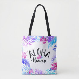 Bolsa Tote Sacola tropical de Havaí | da aguarela Aloha
