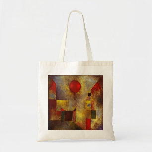 Bolsa Tote Sacola vermelha do balão de Paul Klee