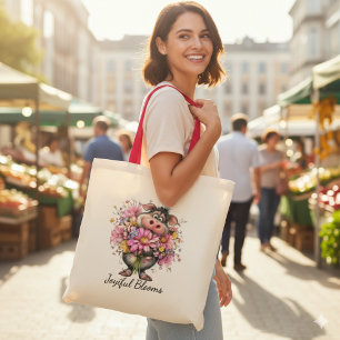 Bolsa Tote Sacolão Escolha Alegria Todos os Dias