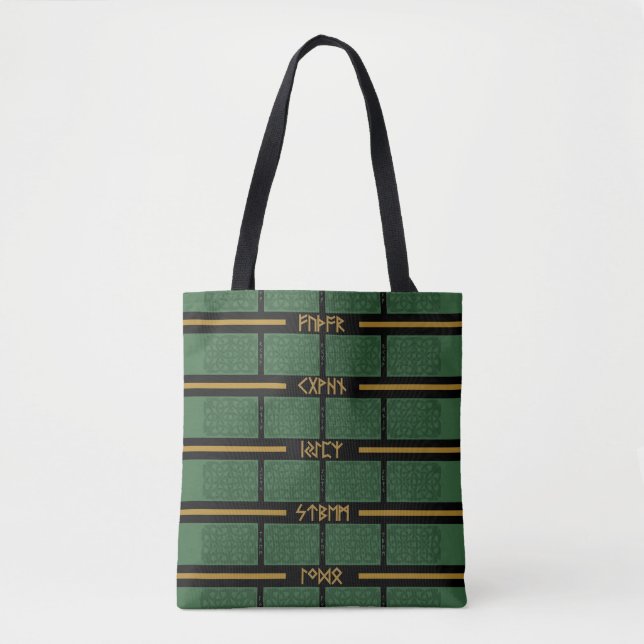 Bolsa Tote Sacolas Celtas Runas 1 (Frente)