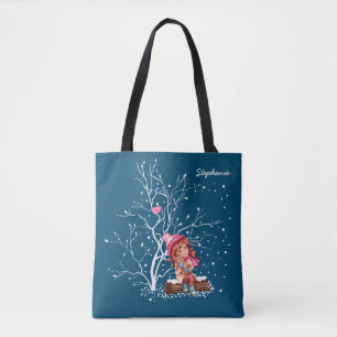 Bolsa Tote Sacolas conhecidas do presente do Natal do