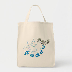 Bolsa Tote Sacolas da paz
