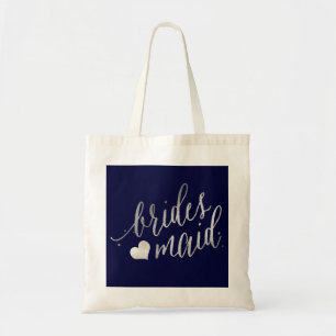 Bolsa Tote Sacolas de Noiva/Faux Prata Roscas
