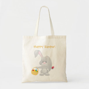 Bolsa Tote Sacolas do coelhinho da Páscoa