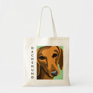Bolsa Tote Sacolas do Dachshund