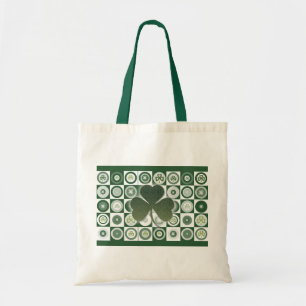 Bolsa Tote Sacolas dos trevos de Ireland