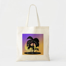 Bolsa Tote Sacolinha de Boas-vindas Casamento Palmeira Colori