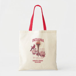 Bolsa Tote Sacolinha de Boas-vindas para Casamento em Indiana
