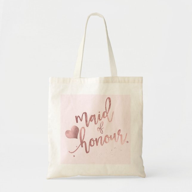 Bolsa Tote Sacolinhas de Presente para Damas de../Falso Rosa  (Frente)