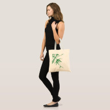 Sacos de compras ecológicos impressos com tela de 