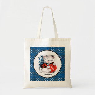 Bolsa Tote Sacos de Dia de os namorados de Urso de Teddy Vint