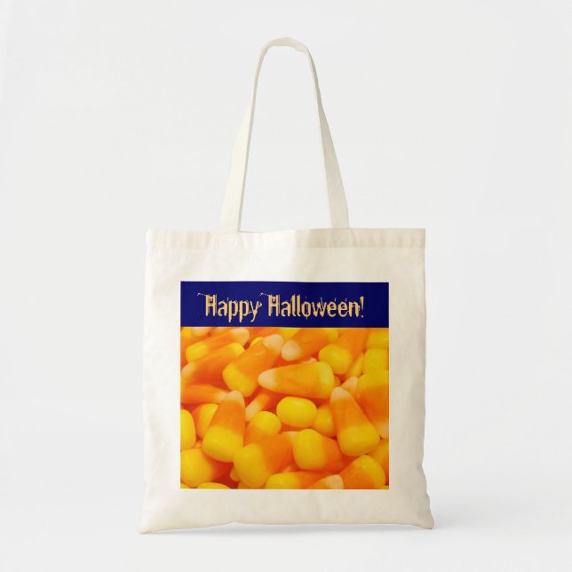 Bolsa Tote Sacos de Halloween Feliz Sacos de Compras Doces de (Frente)