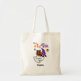Bolsa Tote Sacos de Halloween Personalizados para Crianças Tr