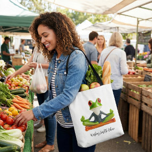 Bolsa Tote Sacos de mão engraçados de desenho animado para am