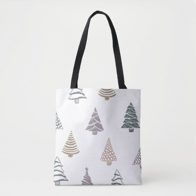 Bolsa Tote Sacos de Presentes de Natal – Essenciais para Embr (Frente)
