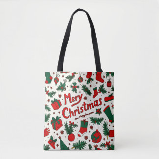 Bolsa Tote Sacos de presentes de Natal para papais noeis Surp