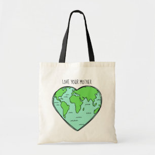 Bolsa Tote Sacos de texto personalizados do Earth Love