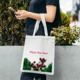 Bolsa Tote Sacos de Tota de Natal Rosa