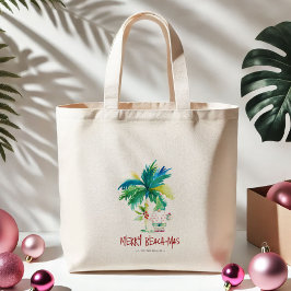 Bolsa Tote Sacos de Tota de Natal Tropicais