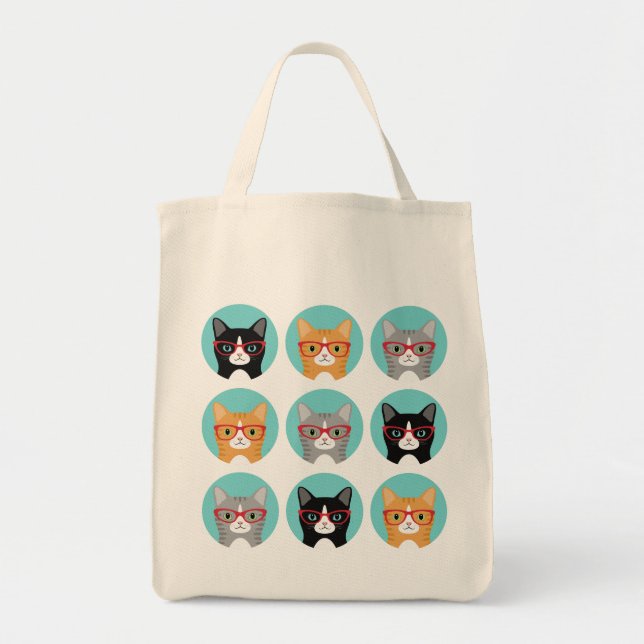 Bolsa Tote Sacos de Tote Cat (Frente)