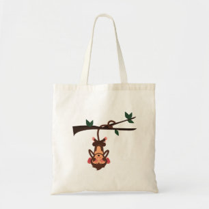 Bolsa Tote Sacos De Tote Com Árvore De Prenal De Macaco