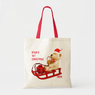 Bolsa Tote Sacos de Tote de 1rua de Urso de Natal