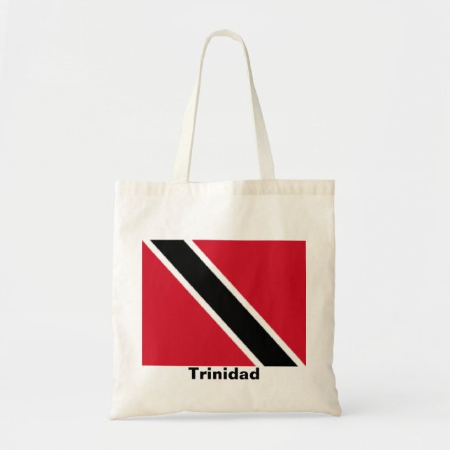 Bolsa Tote Sacos de tote de bandeira de Trinidad (Frente)