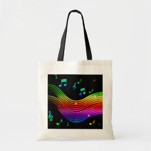 Bolsa Tote Sacos de tote de Ilustração de Música