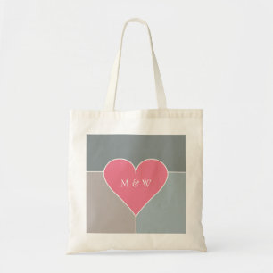 Bolsa Tote Sacos de tote de monograma personalizado com padrã